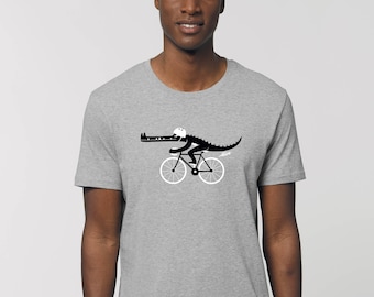 CROCO BIKER T-Shirt Boys grau