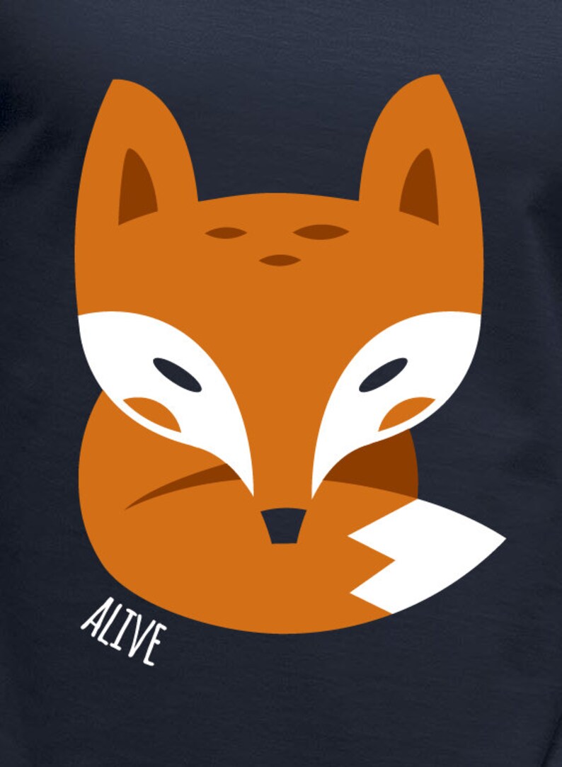 T-Shirt Fuchs Frauen LITTLE FOX II image 3