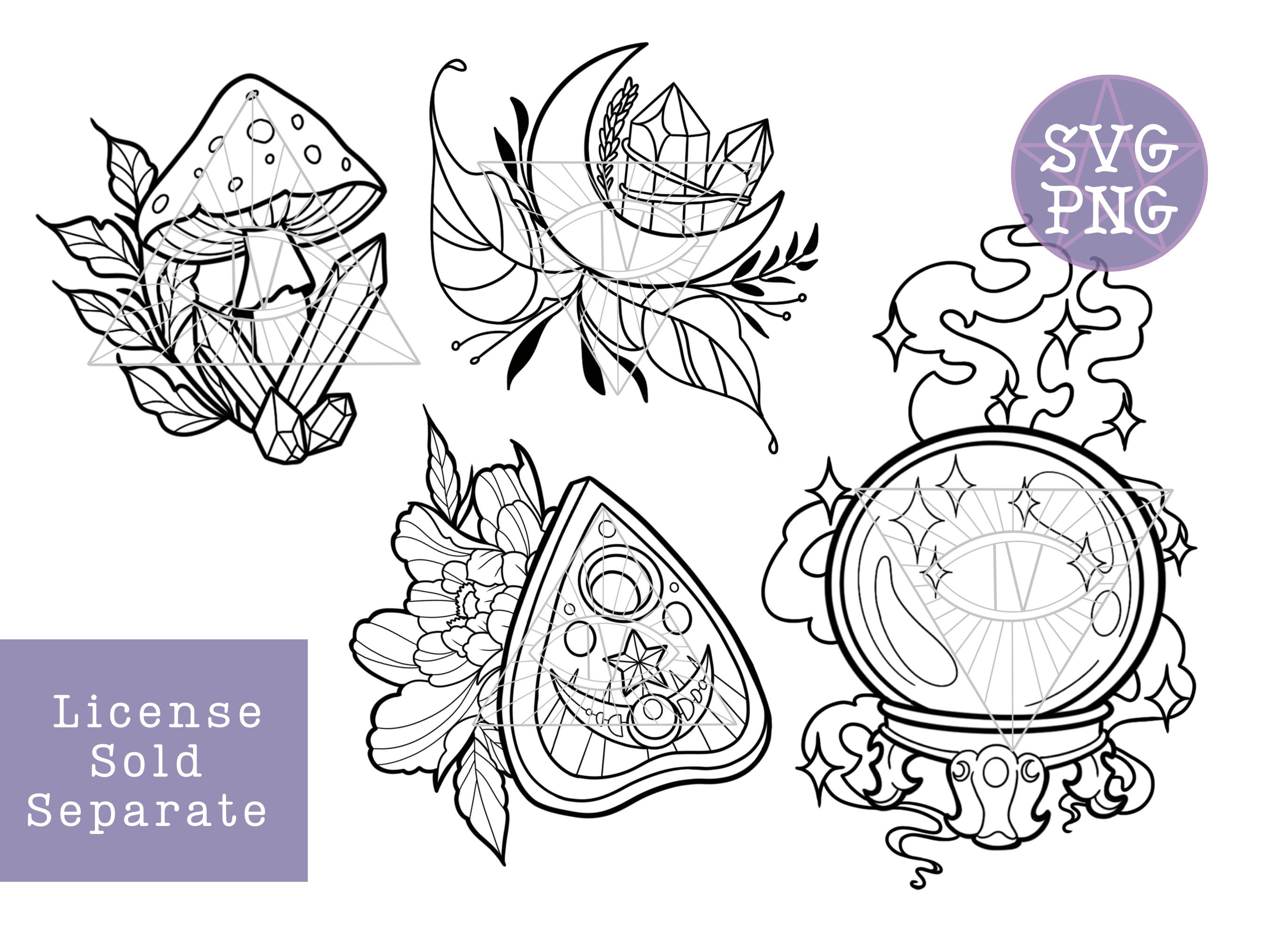 witch tattoo designs  Clip Art Library