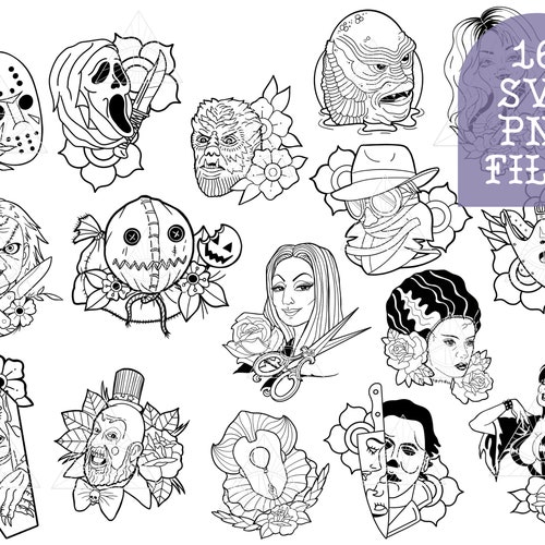 Tattoo Flash Sheet Metal Prints for Sale  Redbubble