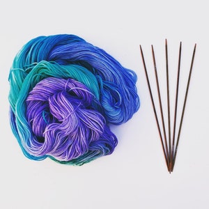 Beginner Sock Knitting Pattern PDF Full video tutorials provided, ideal for first time sock knitter, 3 adult sizes image 8