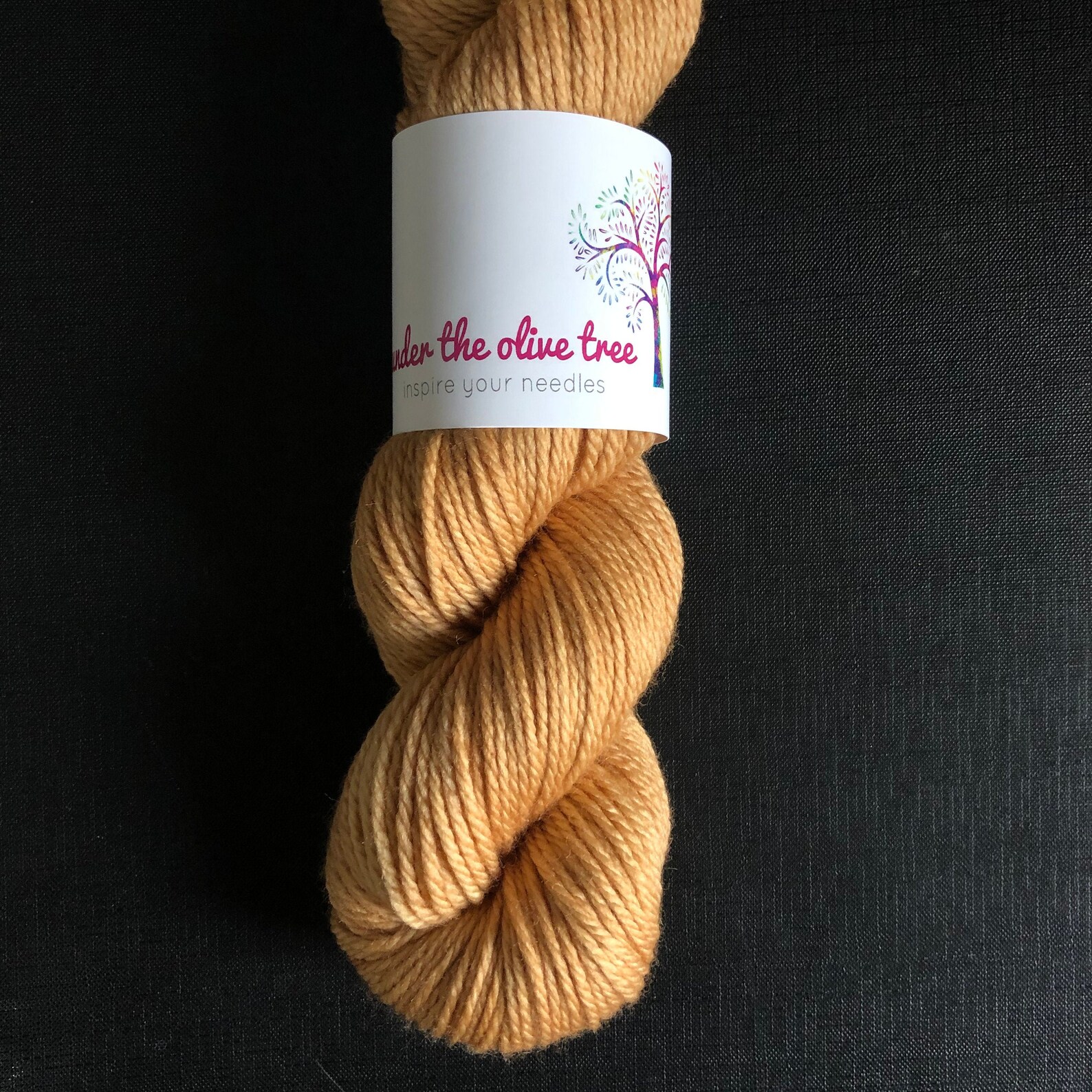 Light Brown Yarn Demerara Hand Dyed Yarn for Knitting or Etsy