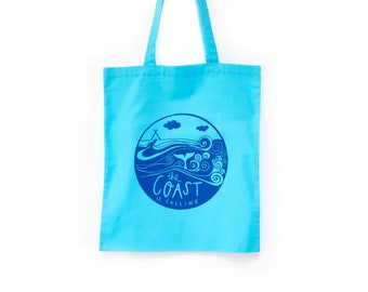 the Coast is calling tote bag • Beach bag • Coast tote bag
