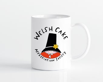 Welsh cake appreciation society mug • Welsh Mug • Welsh lady mug • Welsh gift