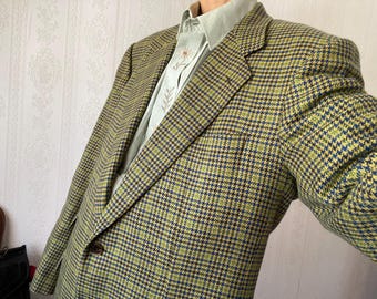 Vintage 90s Ermenegildo Zegna Soft Cashmere Silk Linen Blend