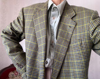 Vintage 90s Ermenegildo Zegna Soft Cashmere Silk Linen Blend