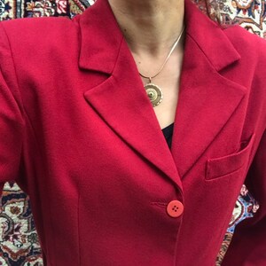 kookai red blazer