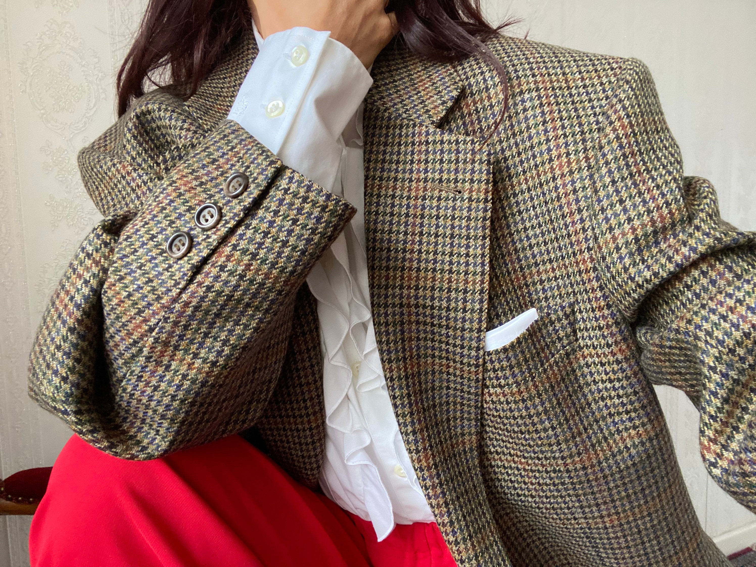 Burberry Tweed - Etsy