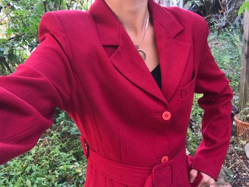 kookai red blazer
