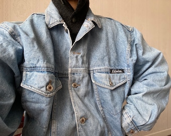 Vintage Unisex Denim Jacket/ M - XL