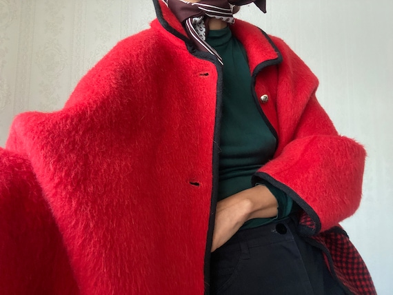 TOGA Wool mohair cape jacket