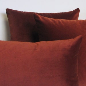 made to order copper luxury velvet cushion cover image 1