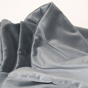 Eucalyptus grey luxury velvet cushion cover