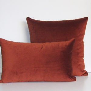 made to order copper luxury velvet cushion cover image 3