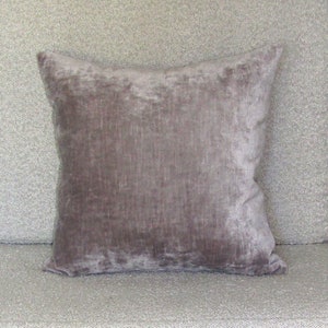 Bespoke Allium luxury textured velvet cushion