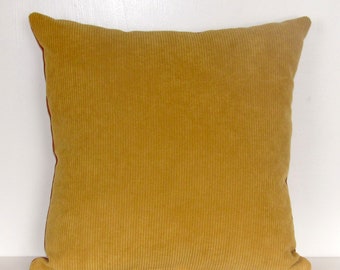 Honeycomb corduroy cushion cover