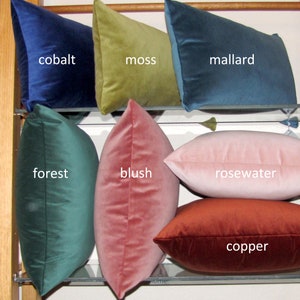 made to order copper luxury velvet cushion cover image 10