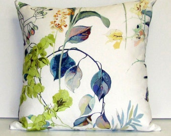 Made to order Agatha cushion cover, stream colours