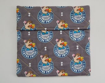 Quilted Microwave Bake Potato Bag - Mr. Potato Head