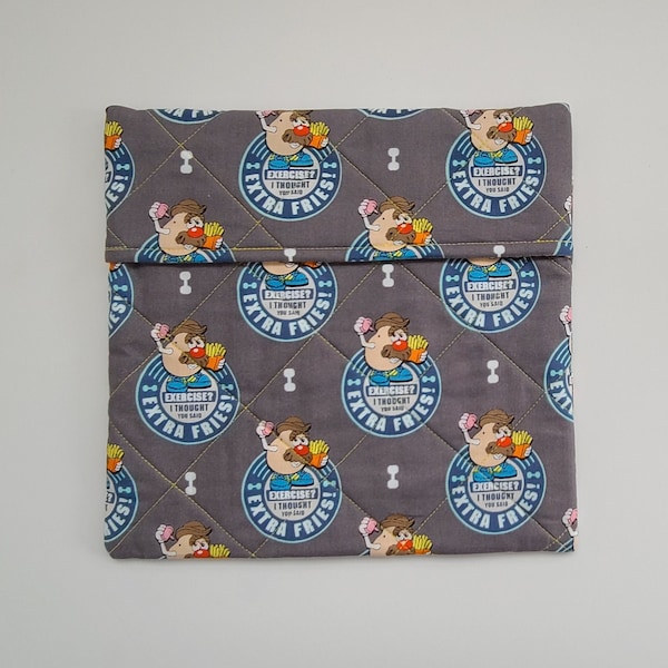 Quilted Microwave Bake Potato Bag - Mr. Potato Head