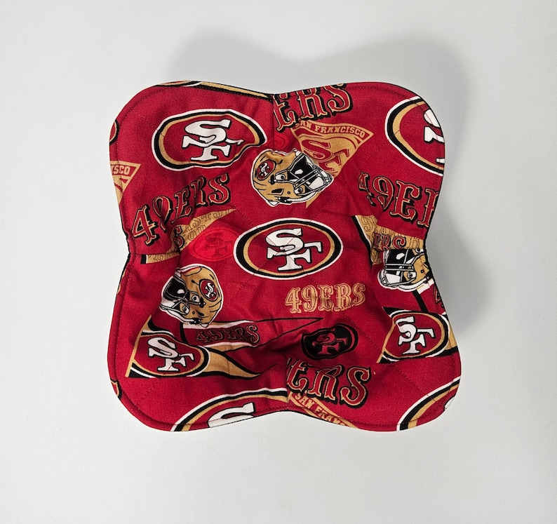 San Francisco 49ers Microwave Bowl - Etsy