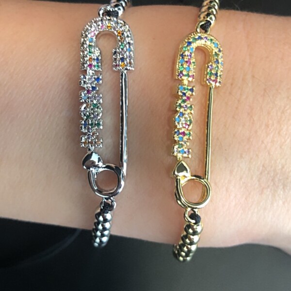 Safety Pin Jewelry Etsy