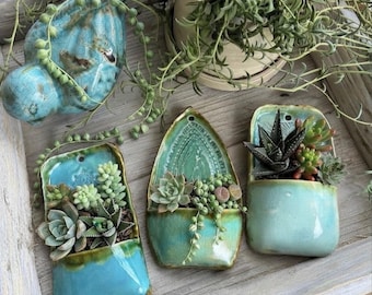 Made To Order Religious Rosary Bead Holder/Succulent Planter