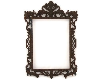 Vintage Metal Baroque Frame