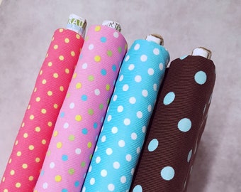 Cool Cords Corduroy - Polka Dot by Robert Kaufman Fabrics