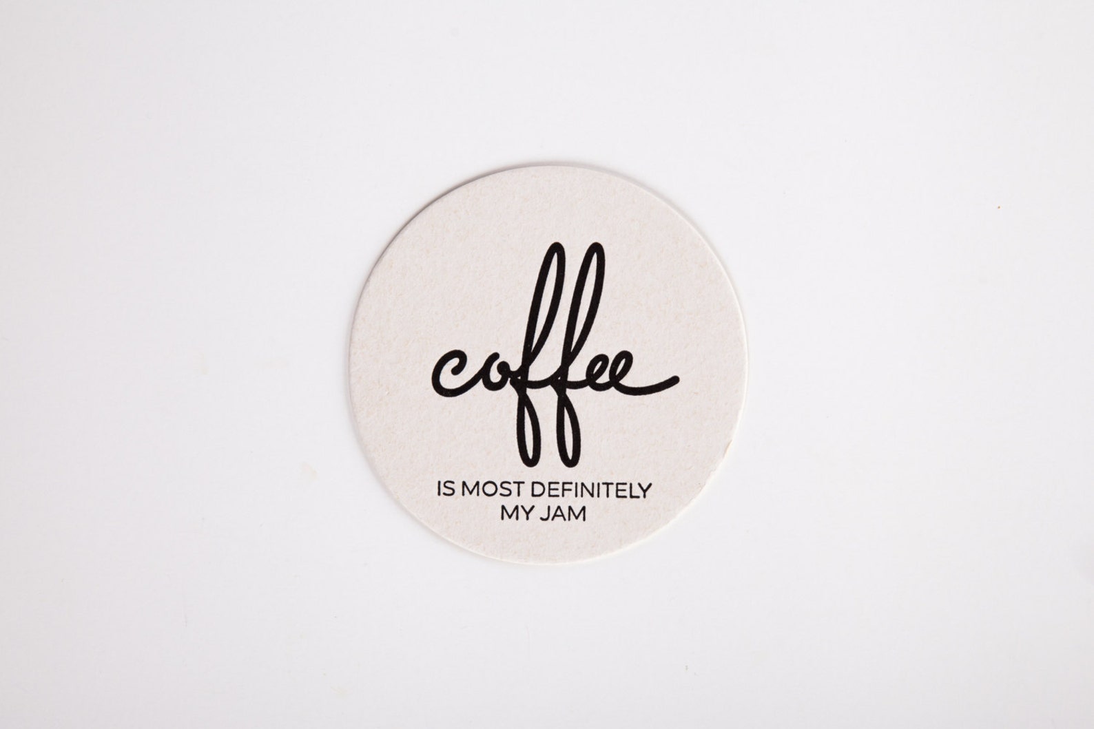Letterpress Coasters Coffee Coasters Paper Coasters Party Etsy