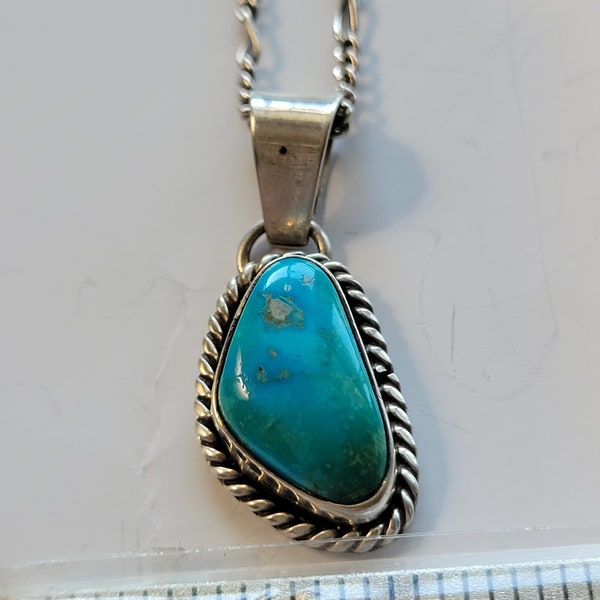 Vintage Turquoise Necklace by S (SHEENA) JACK