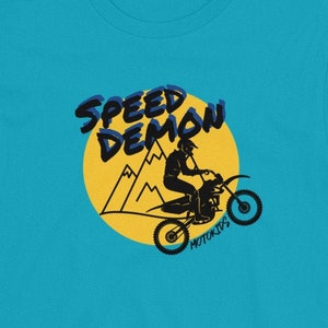 Youth SPEED DEMON MOTOCROSS Short Sleeve T-Shirt
