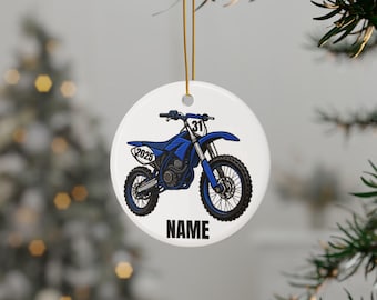 Décoration de motocross bleue personnalisée pour motos tout-terrain