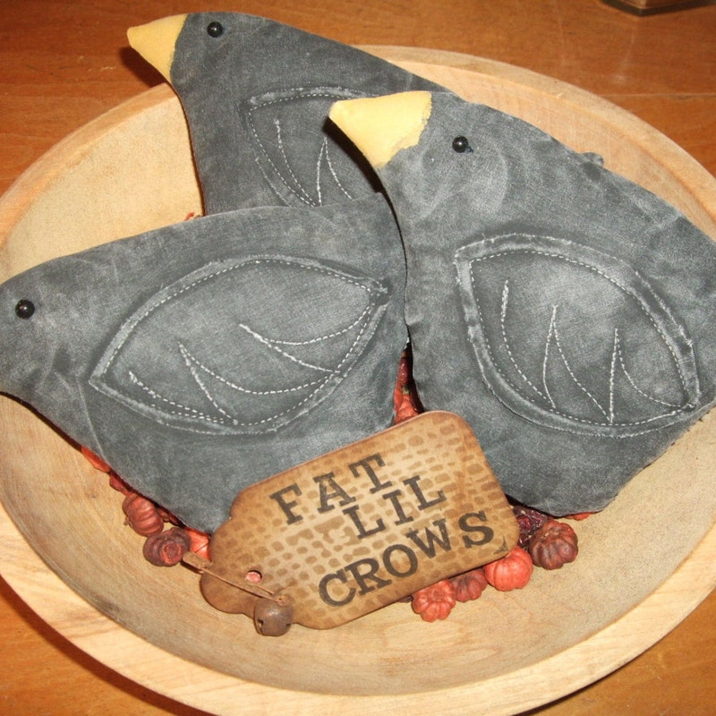 Primitive Crows - Etsy