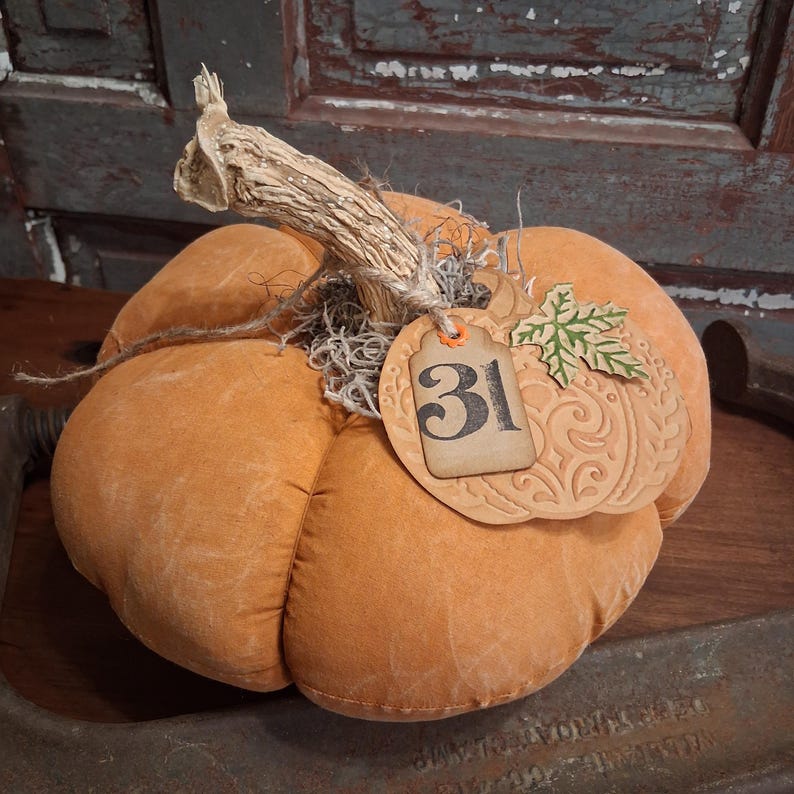 Primitive Pumpkin Jack Halloween Fall Rustic Farmhouse Decor - Etsy