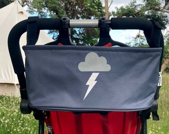 Sac organisateur pour fauteuil roulant BundleBean - SILVER LIGHTNING