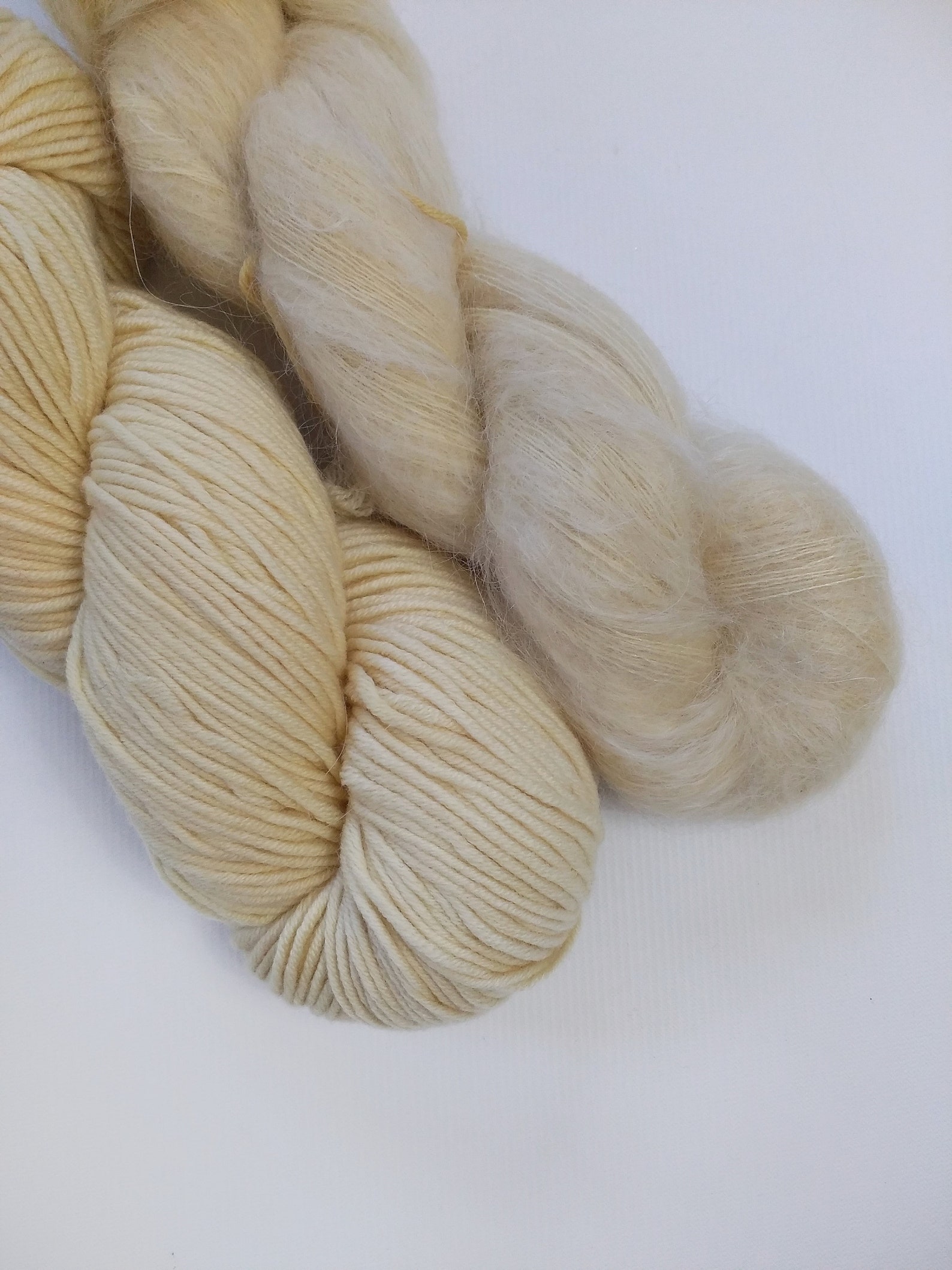 Hand dyed wool botanical dyed Mohair Fibre bundle weaving Etsy