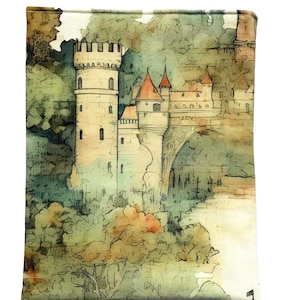 Protège-livres Castle and Woodland – Formats standard et grand