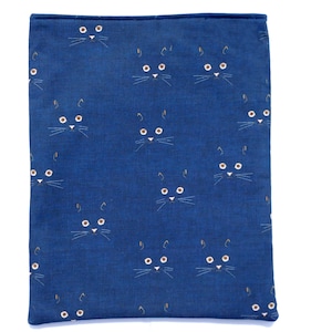 Cat Faces Book Sleeve – Standard & Large Sizes
