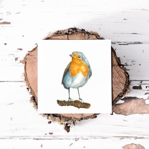 Kerstkaart Robin