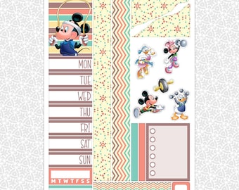 Planner Stickers Clubhouse Fitness Sampler | Planning Bullet Junk Journal Scrapbook Kit