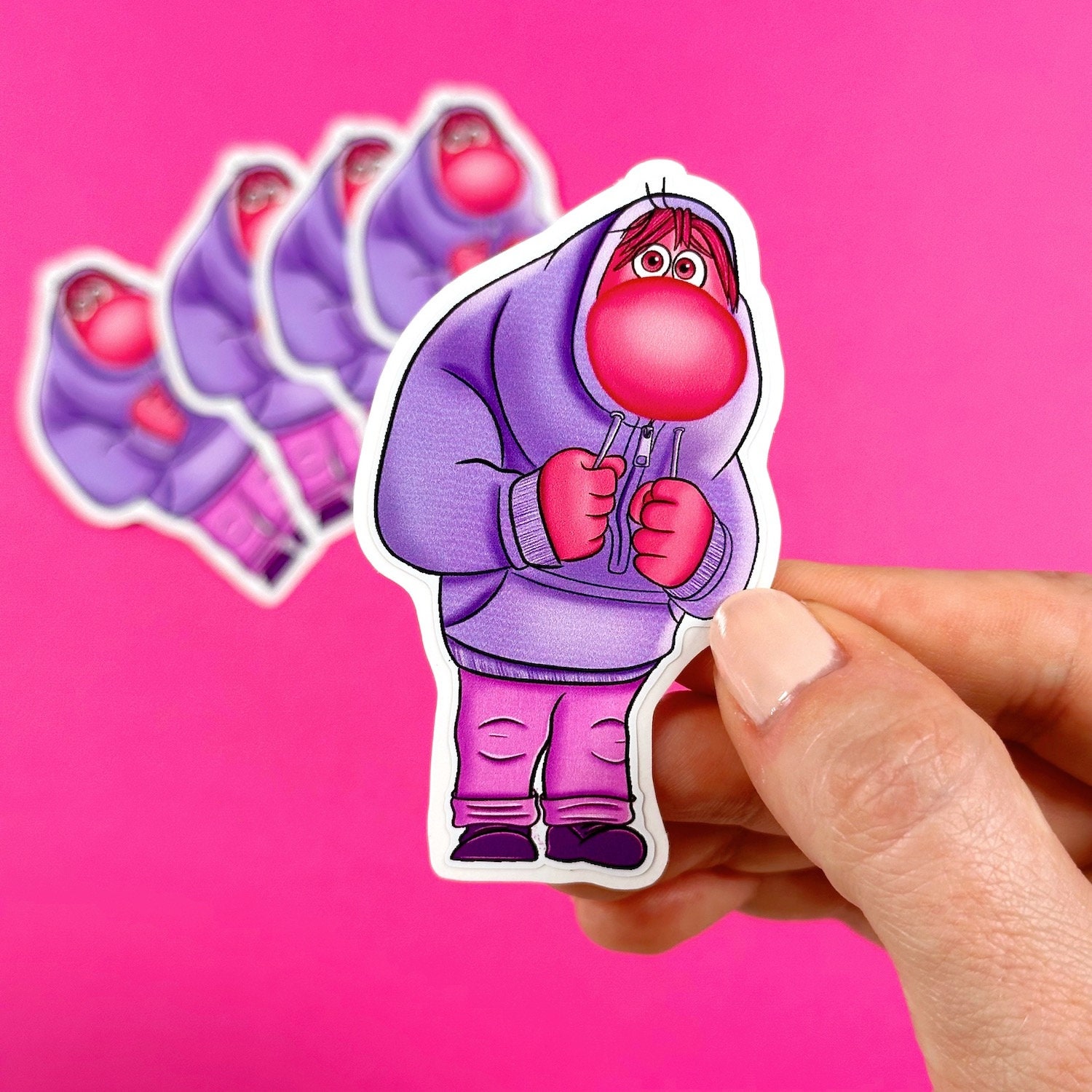 Embarrassment Sticker Easy Peel Premium Vinyl Die Cut Sticker Water Bottle Sticker Laptop Sticker Embarrassment Pretty Sheepy Waterproof