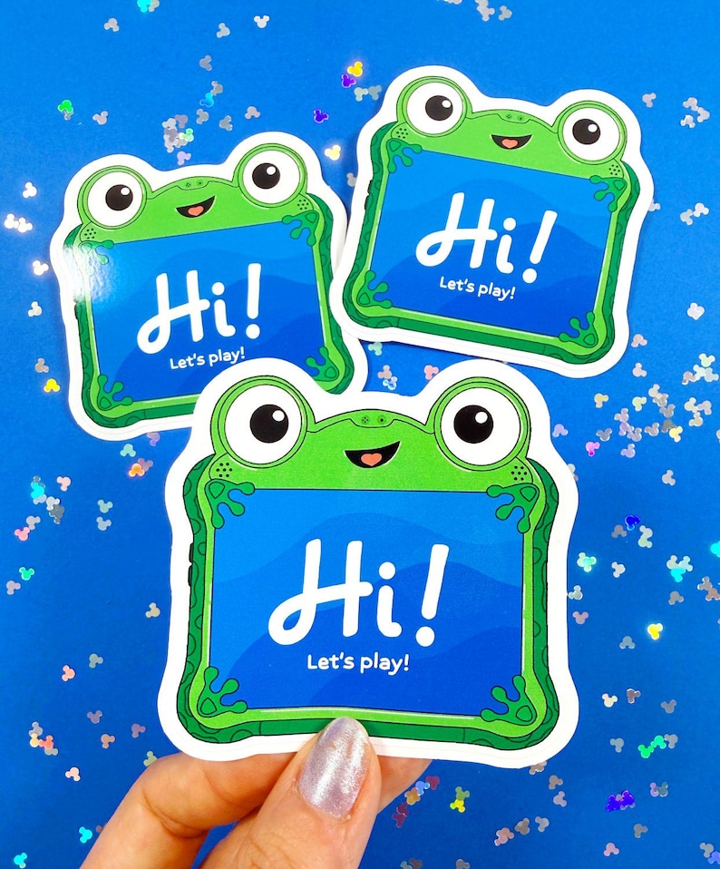 Die Cut Sticker Lilypad |Toy Story iPad Lily Pad Waterproof Vinyl Decal Water Bottle Laptop Phone Case Kindle Pretty Sheepy bild 1