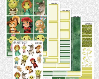 Planner Stickers Swamp Family Pretty Sheepy