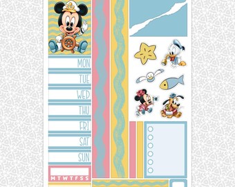 Planner Stickers Cruise Babies Sampler | Planning Bullet Junk Journal Scrapbook Kit