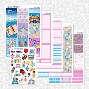 Fantasyland Planner Stickers WDW Stickers Disney Planner Stickers Pretty Sheepy