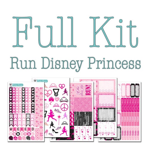 Princess Stickers V2 Etsy