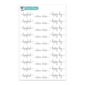 Disney Day Scripts | Etsy