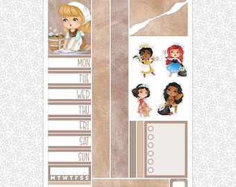 Planner Stickers Circle of Life Sampler | Planning Bullet Junk Journal Scrapbook Kit