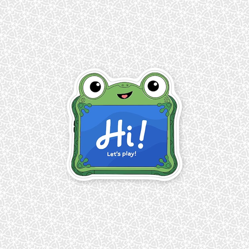Die Cut Sticker Lilypad |Toy Story iPad Lily Pad Waterproof Vinyl Decal Water Bottle Laptop Phone Case Kindle Pretty Sheepy bild 2
